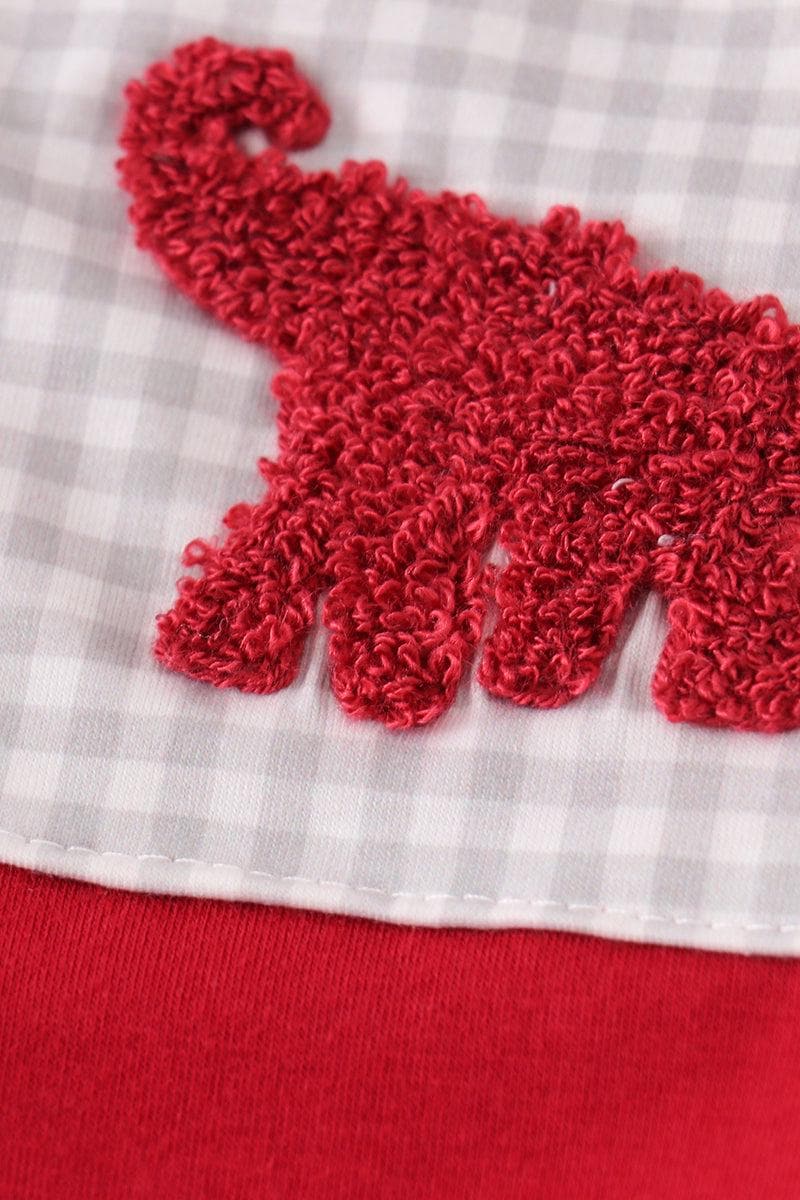 Girl's Boutique Maroon Alabama Girl Pullover Long Sleeve Top French Knot