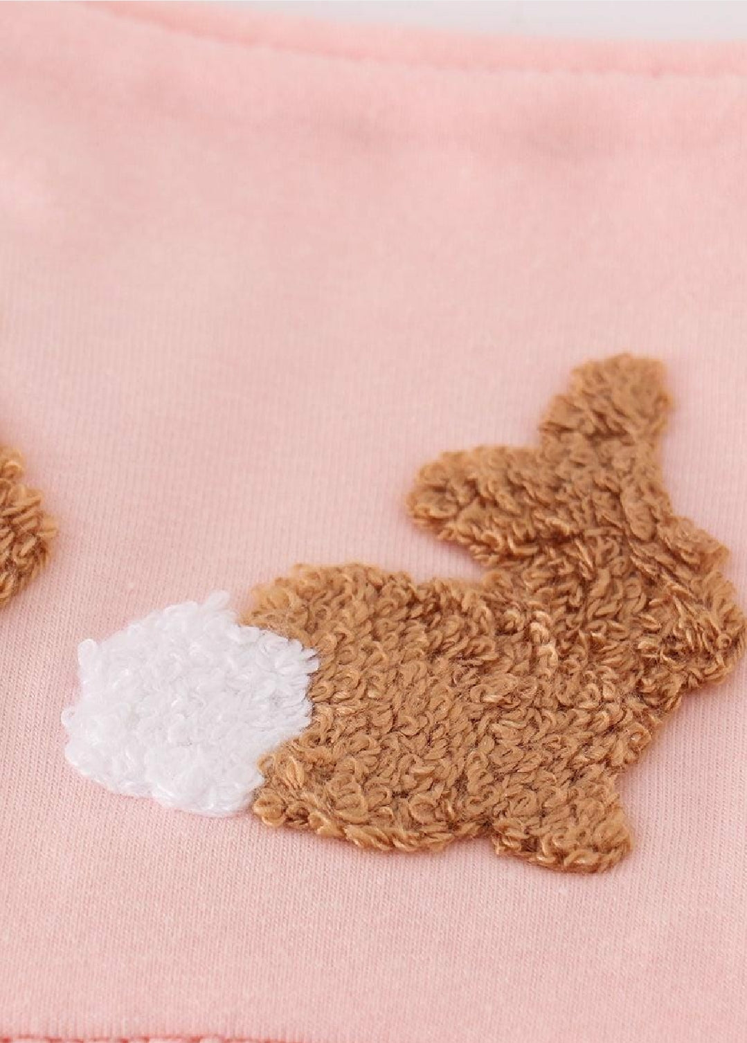 Girl's Boutique Pink Easter Bunny French Knot Girl Embroidered Embroidery Dress Matching Sibling