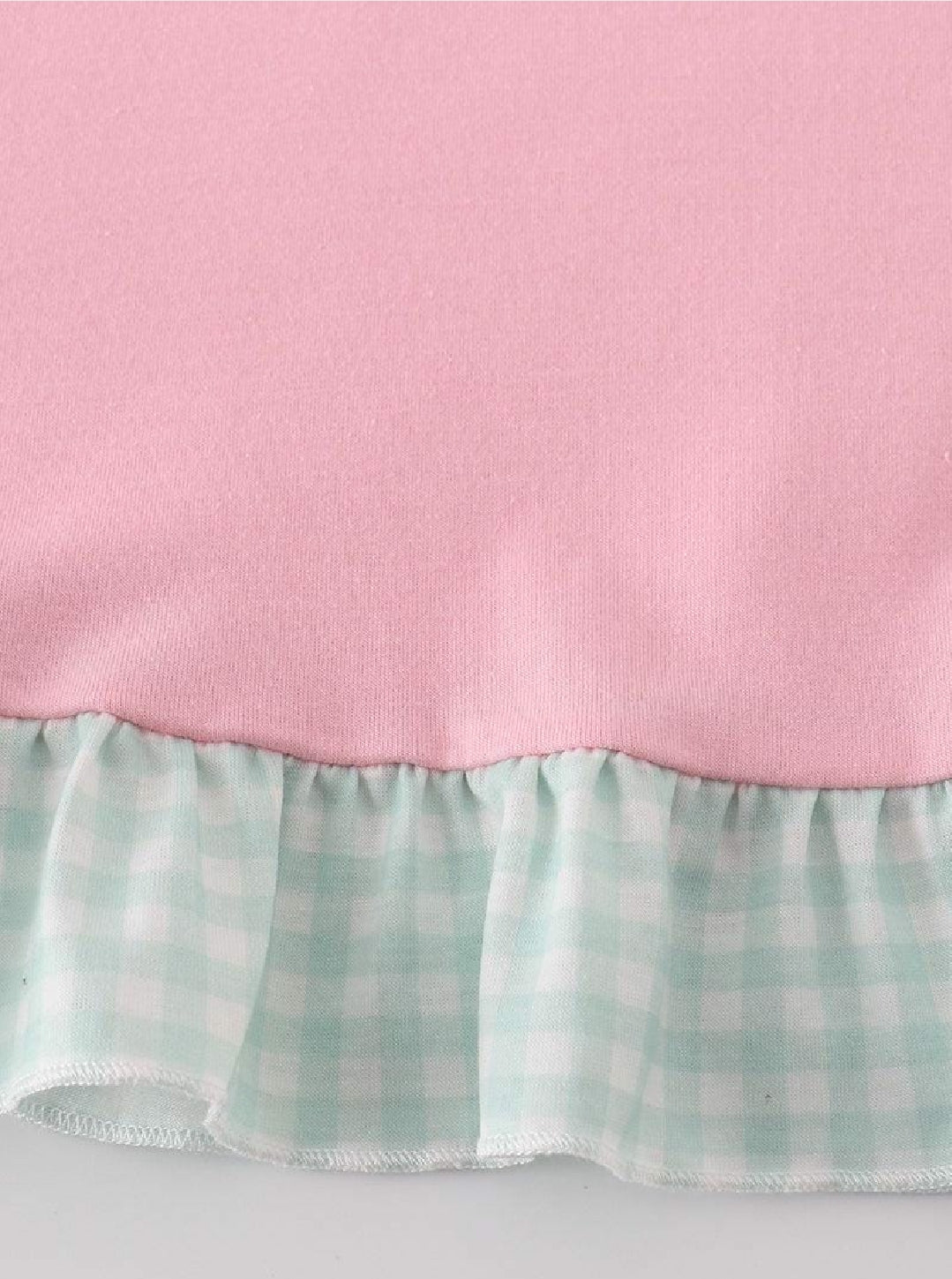 Girl's Boutique Easter Pink He Is Risen Applique Embroidered Embroidery Dress Matching Sibling