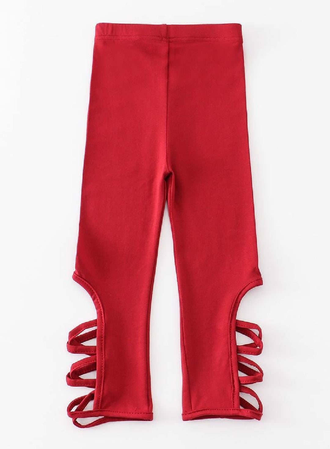 Girl's Boutique Ruby Hollow Out Leggings Dance Sports