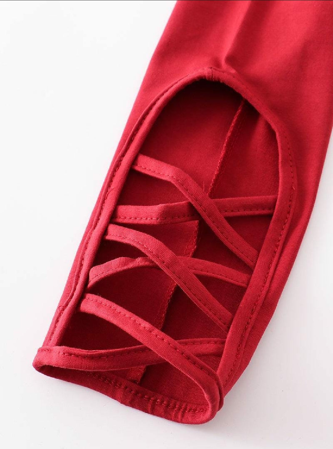 Girl's Boutique Ruby Hollow Out Leggings Dance Sports