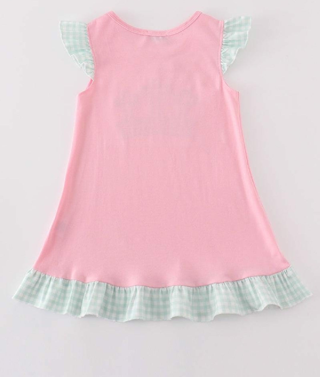 Girl's Boutique Easter Pink He Is Risen Applique Embroidered Embroidery Dress Matching Sibling