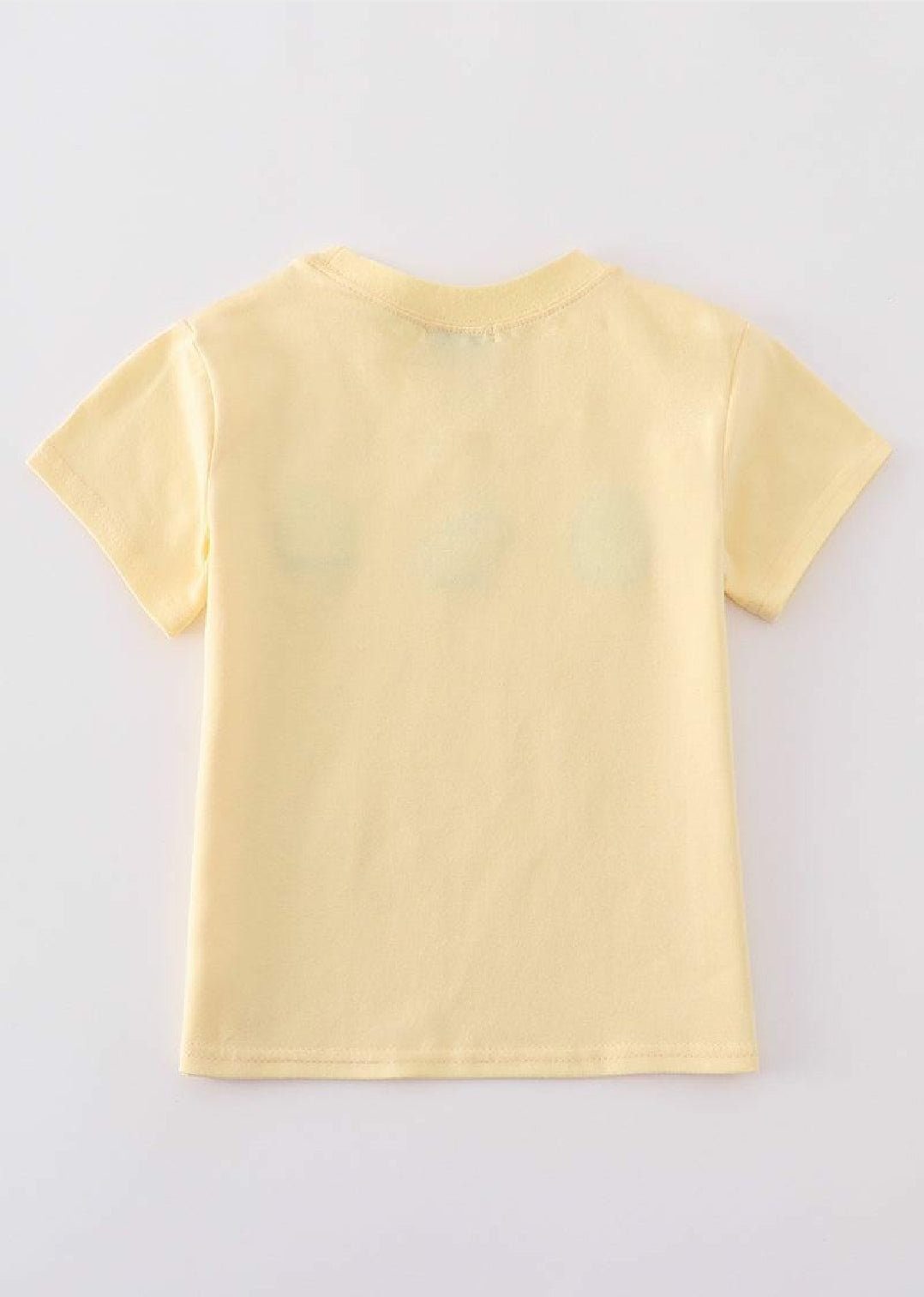 Boy's Boutique Premium Yellow Easter Bunny Egg Embroidered Boy Top Matching Sibling