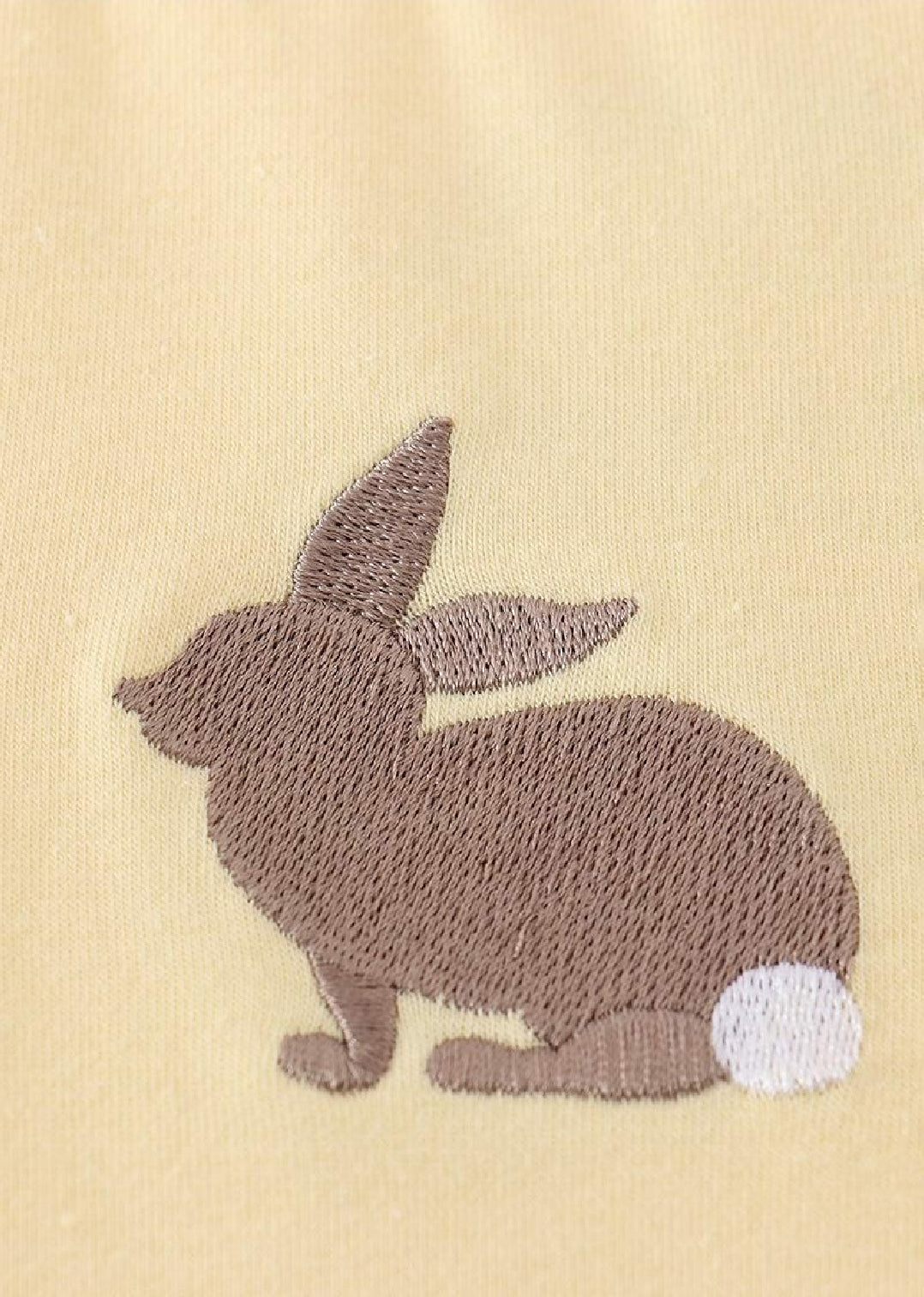Boy's Boutique Premium Yellow Easter Bunny Egg Embroidered Boy Top Matching Sibling