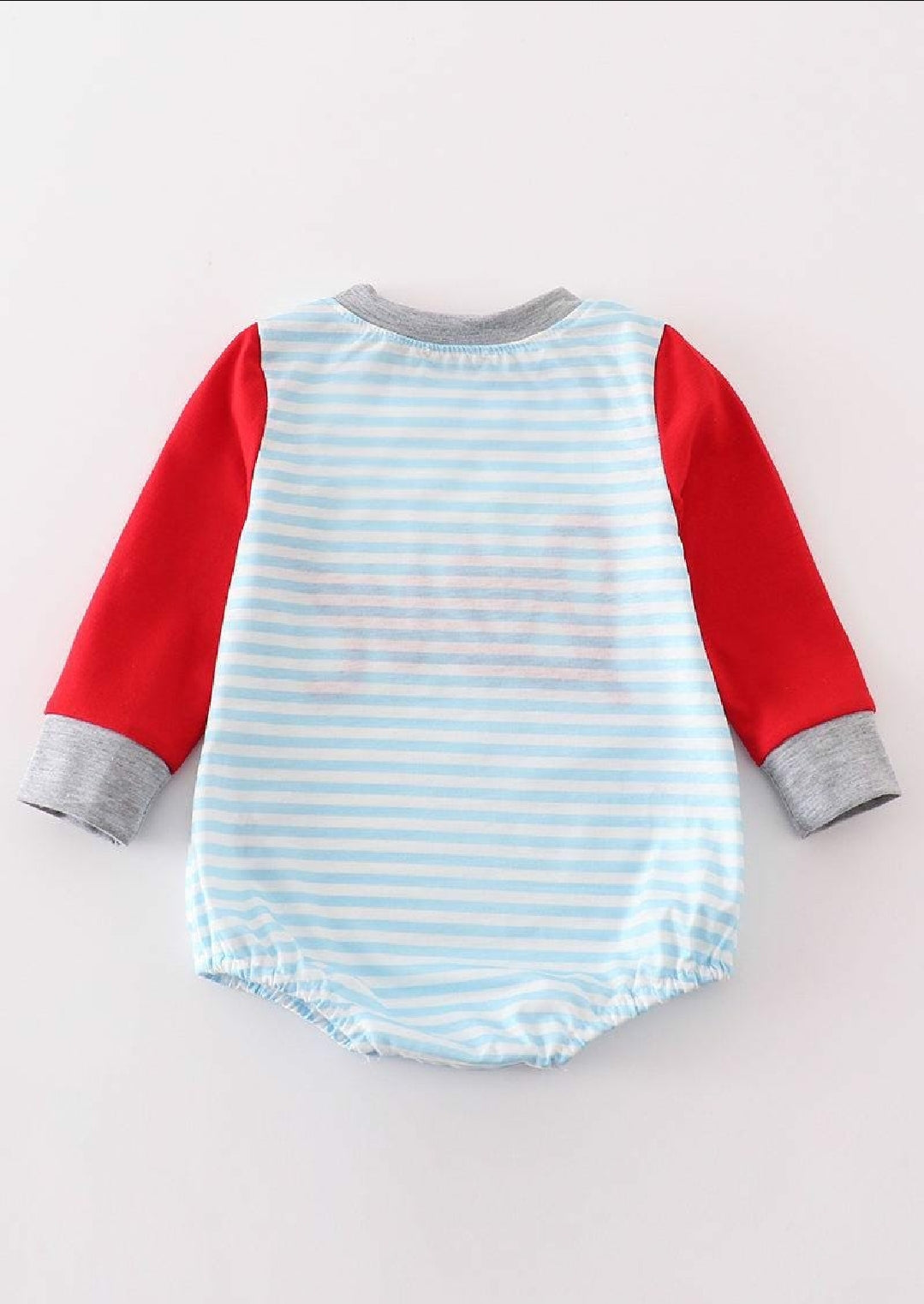 Boys Boutique Valentine's Day Love French Knot Embroidery Embroidered Romper Matching Sibling