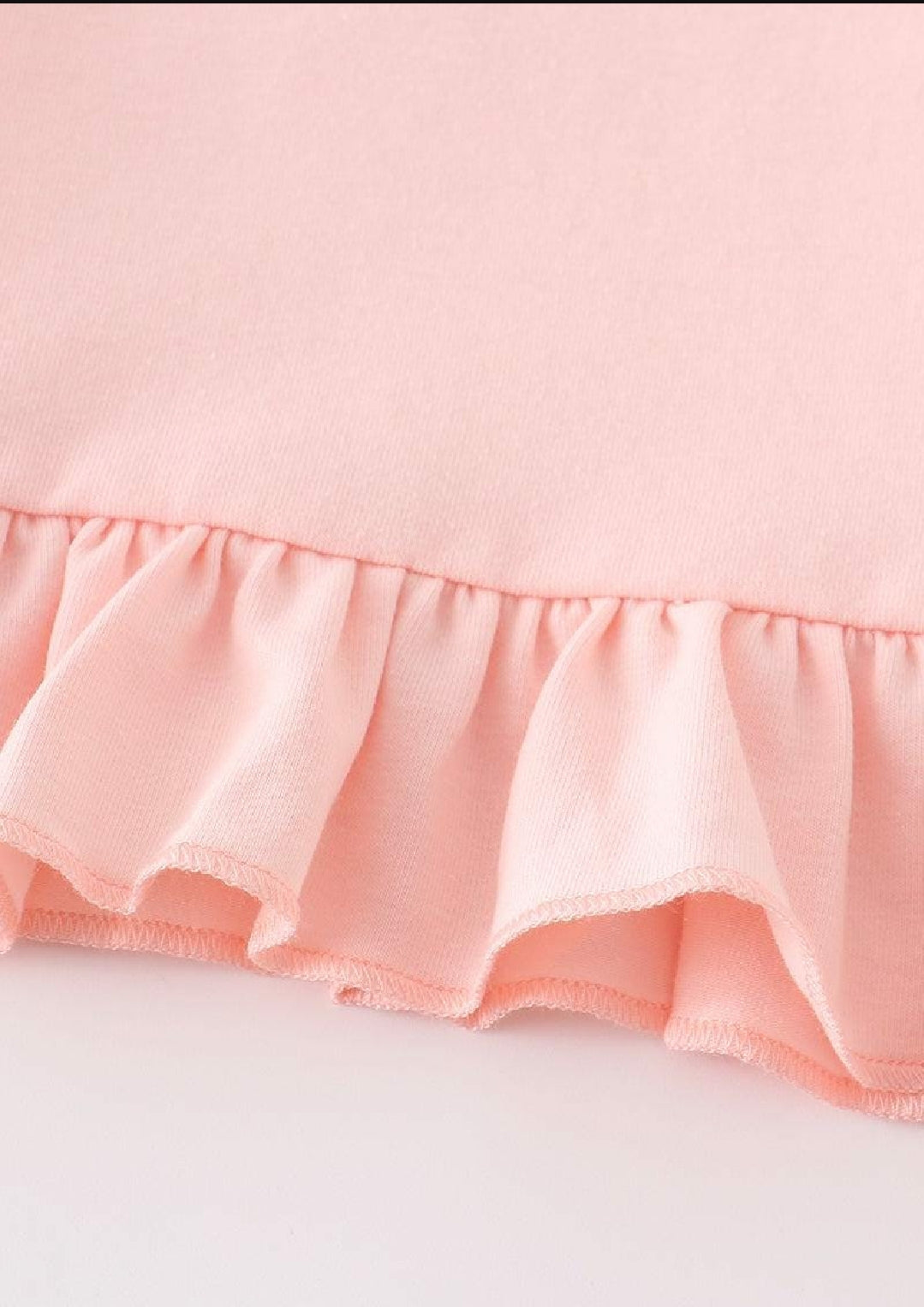 Girl's Boutique Beige Pink Train Pumpkin Applique Embroidered Embroidery Thanksgiving Fall Set Outfit Matching Sibling