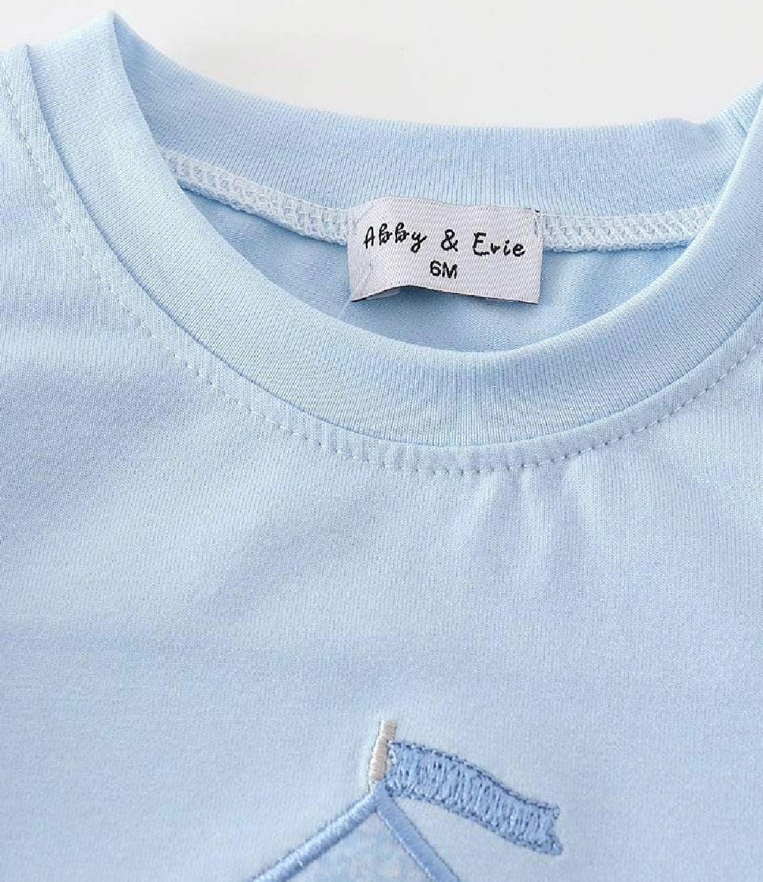 Boy's Boutique Blue Carousel Applique Boy Bubble Romper Sibling Matching Summer