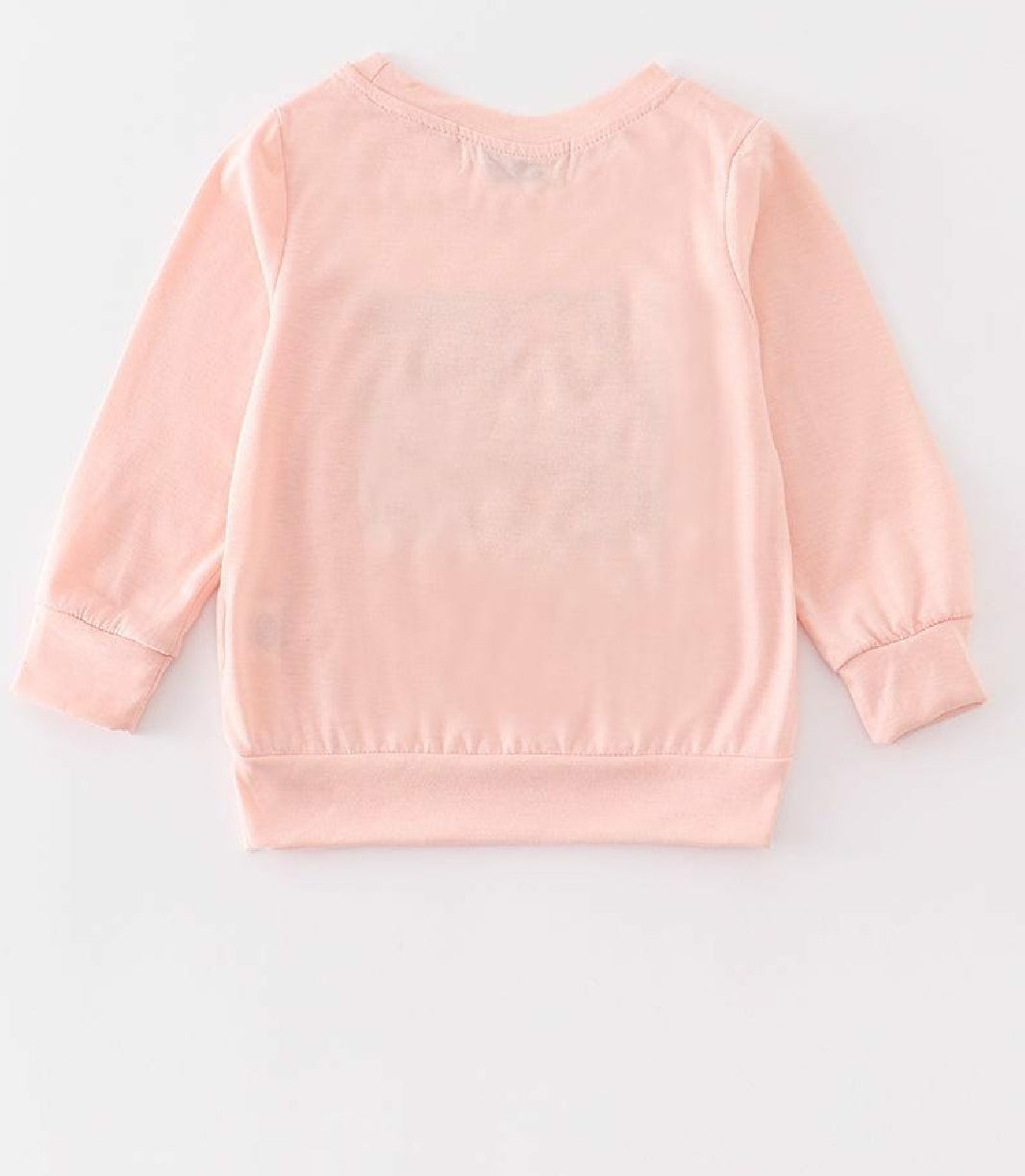 Girl's Boutique Coral Autumn Fall Girl Long Sleeve Top