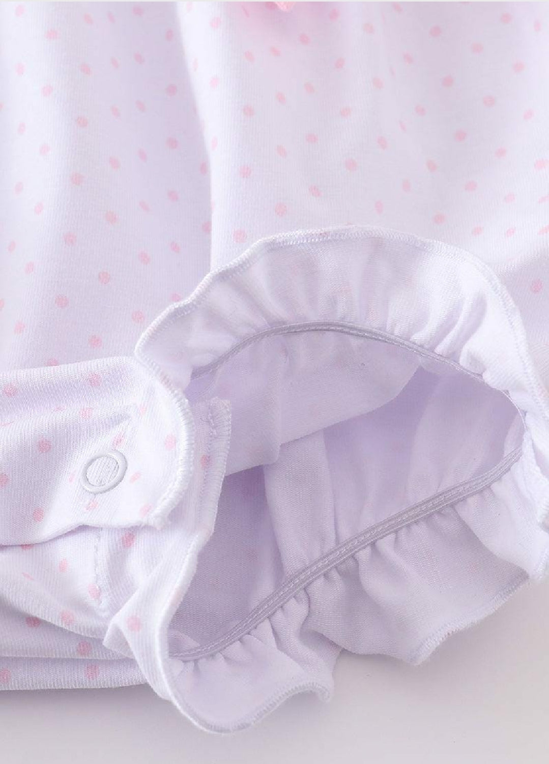 Girl's Boutique Premium Easter Dot Bunny Romper Sibling Matching Embroidered Embroidery