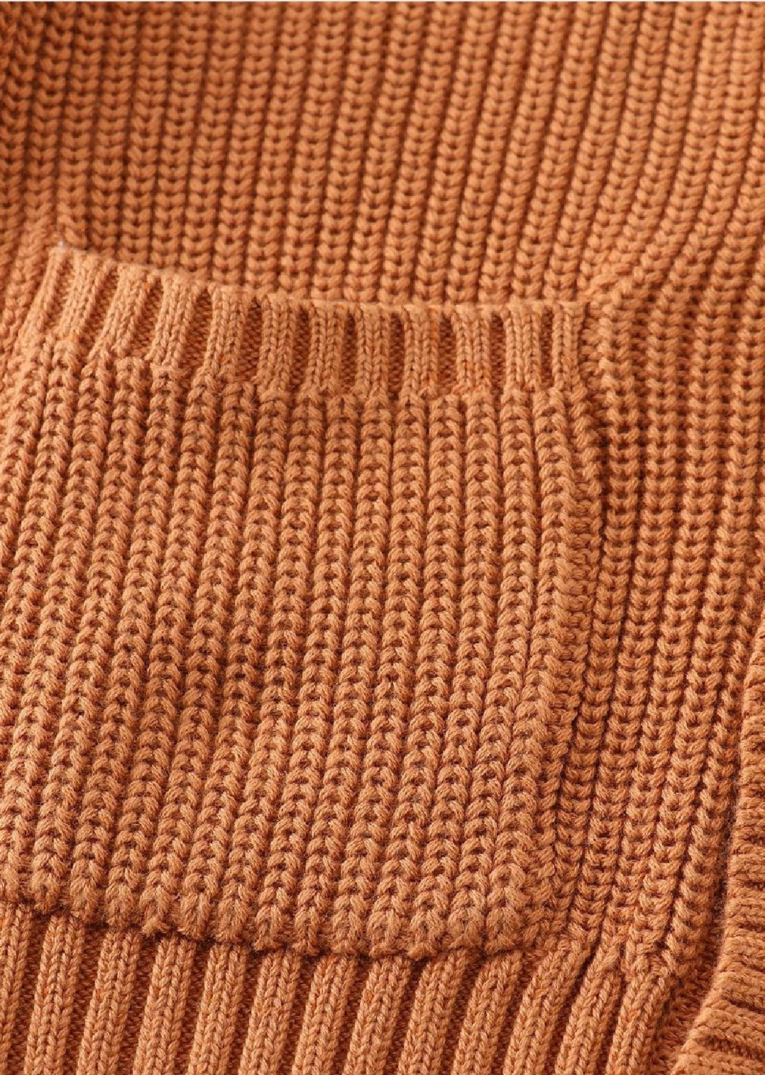 Girl's or Boy's Boutique Khaki Pocket Cardigan Sweater Matching Sibling