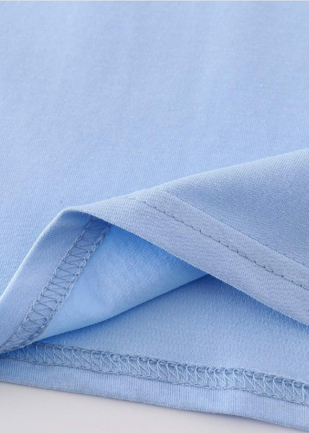 Boy's Boutique Premium Blue Easter Bunny French Knot Embroidered Boy Top Matching Sibling