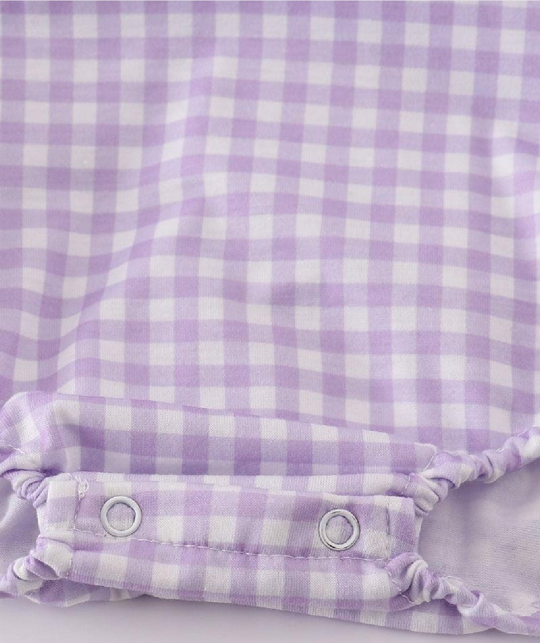Girl's Boutique Purple Easter Bunny Smocked Embroidered Embroidery Bubble Romper Matching Sibling