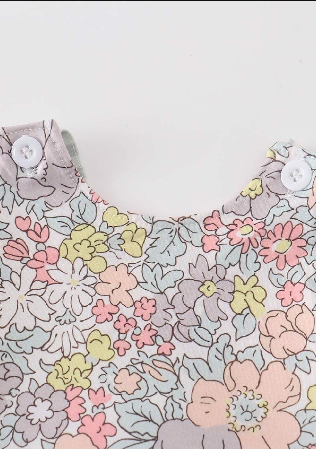 Girl's Boutique Sage Pastel Floral Harmony Girl Gingham Bloomer Ruffle 2 Piece Set Sibling Matching